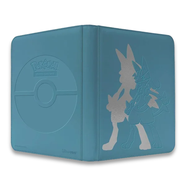 Pokemon Elite Series Lucario 9 Pocket Zippered PRO Binder