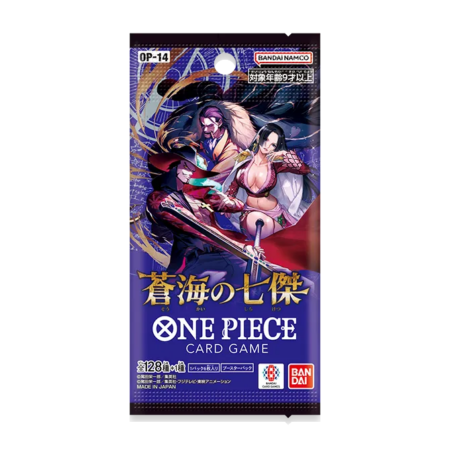 One Piece The Azure Sea’s Seven OP-14 Japanese Booster Box - Image 2