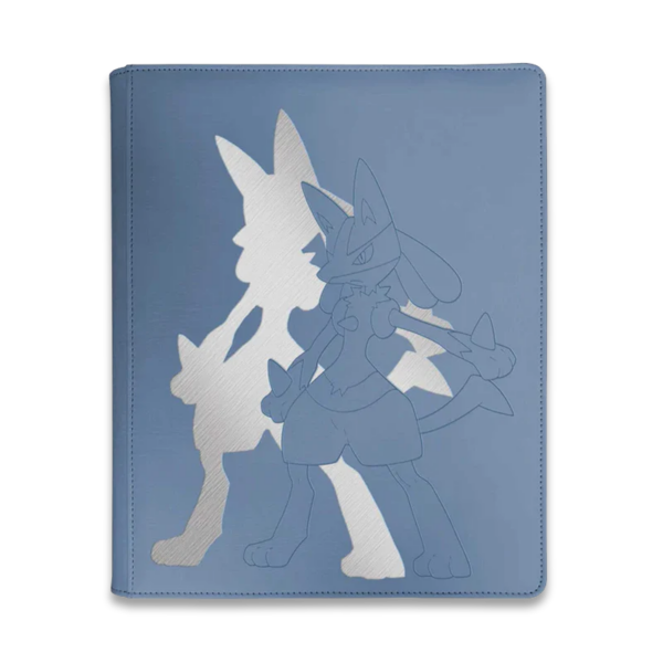 Pokemon Elite Series Lucario 9 Pocket Zippered PRO Binder