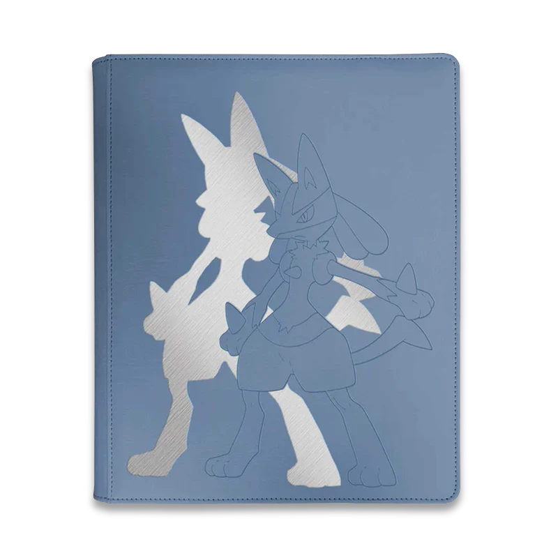 Pokemon Elite Series Lucario 9 Pocket Zippered PRO Binder