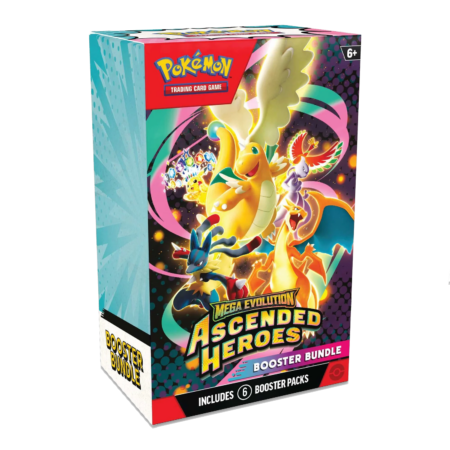 Pokemon Mega Evolutions Ascended Heroes Booster Bundle