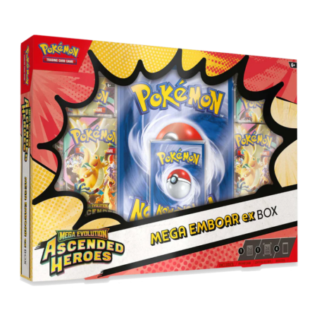 Pokemon Mega Evolutions Mega Emboar ex Box