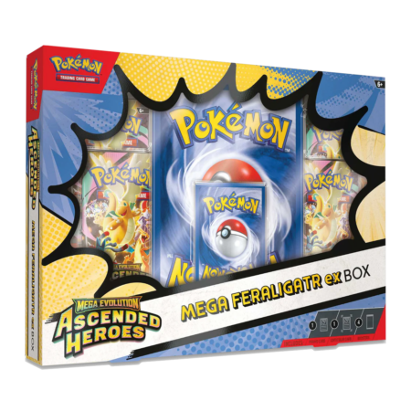 Pokemon Mega Evolutions Mega Feraligatr ex Box