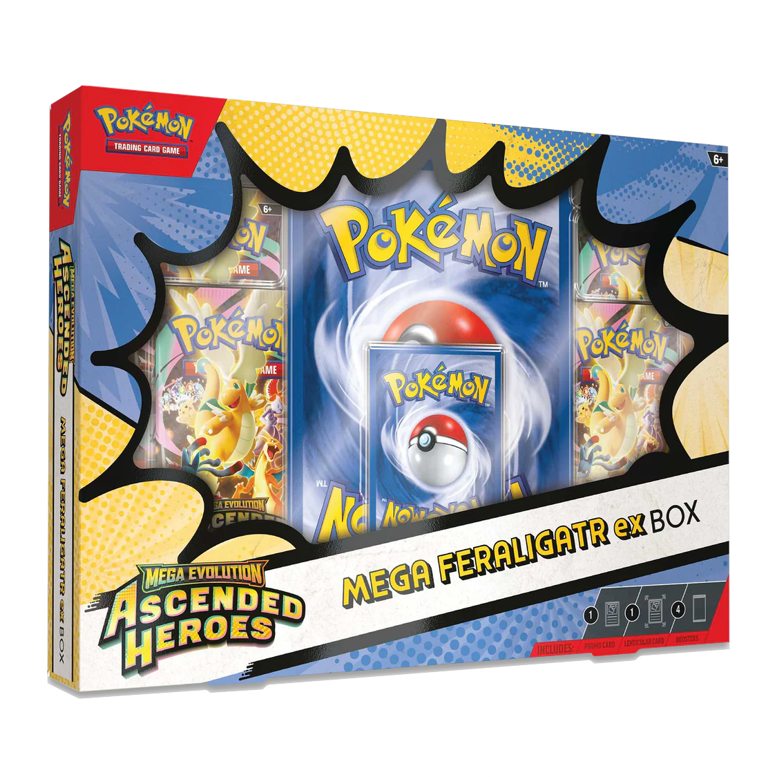 Pokemon Mega Evolutions Mega Feraligatr ex Box