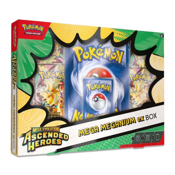 Pokemon Mega Evolutions Mega Meganium ex Box