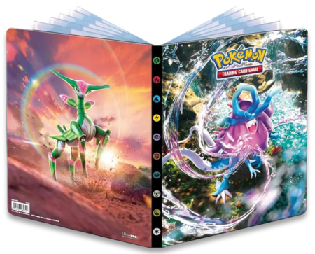 Pokemon Scarlet & Violet 5 Temporal Forces 9 Pocket Portfolio