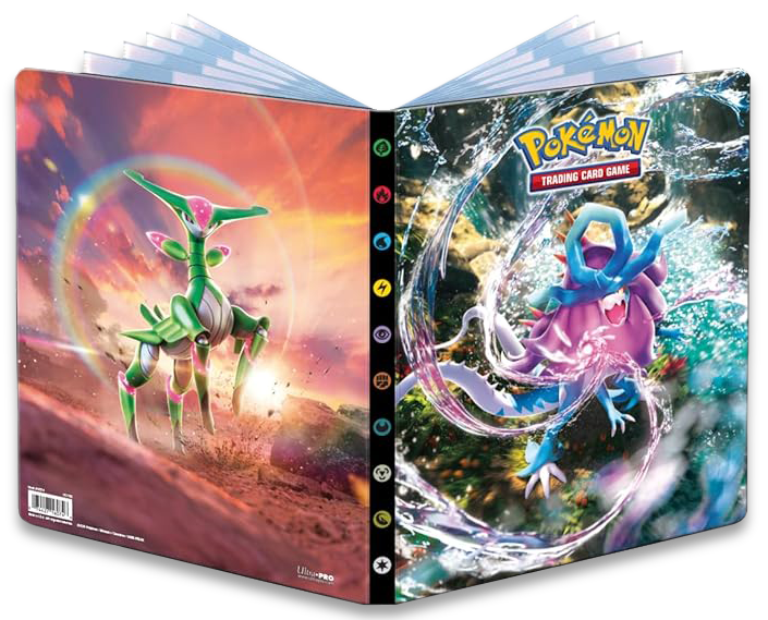 Pokemon Scarlet & Violet 5 Temporal Forces 9 Pocket Portfolio