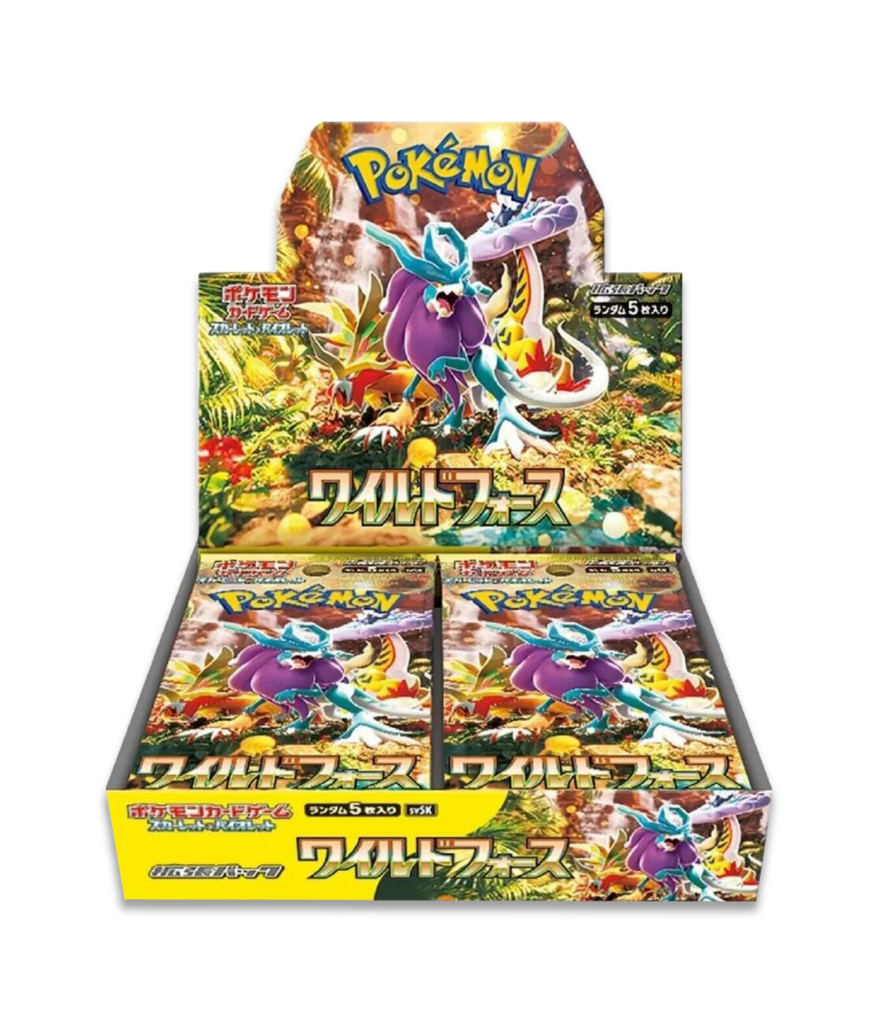 Pokemon Japanese Wild Force Booster Box