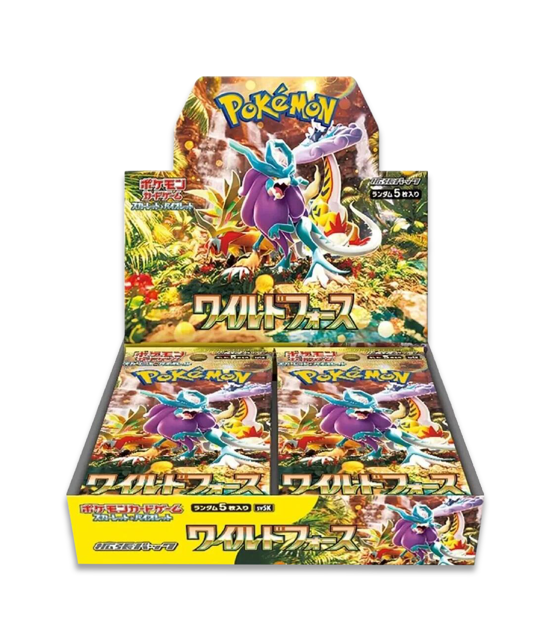 Pokemon Japanese Wild Force Booster Box