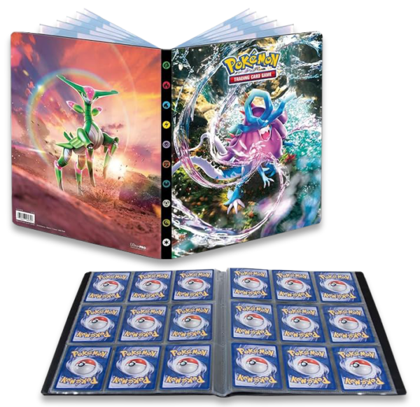 Pokemon Scarlet & Violet 5 Temporal Forces 9 Pocket Portfolio