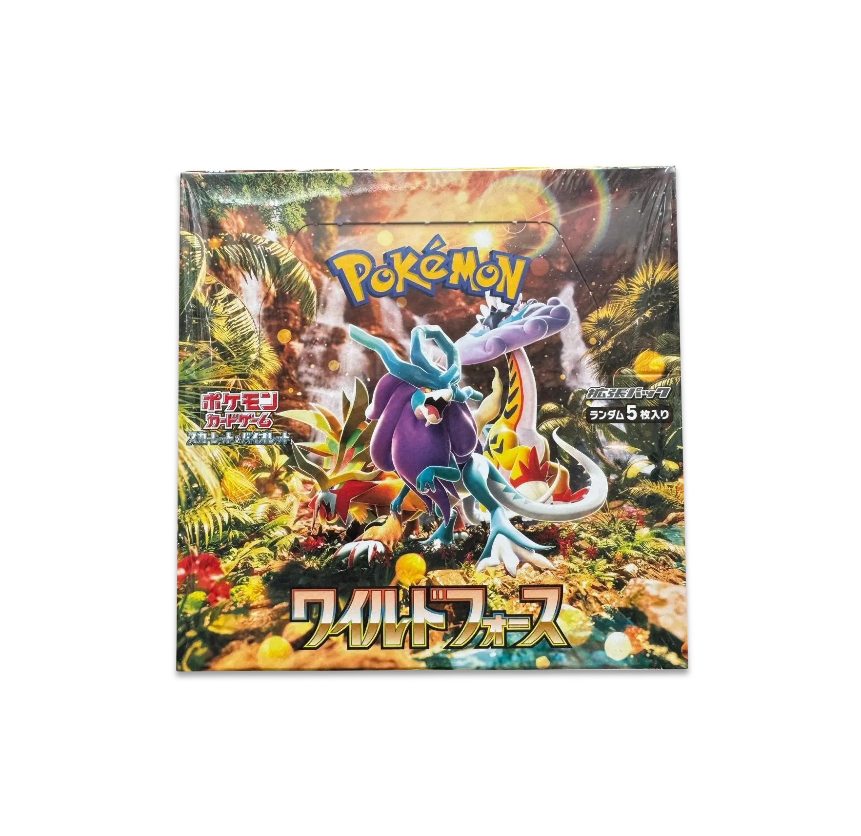 Pokemon Japanese Wild Force Booster Box