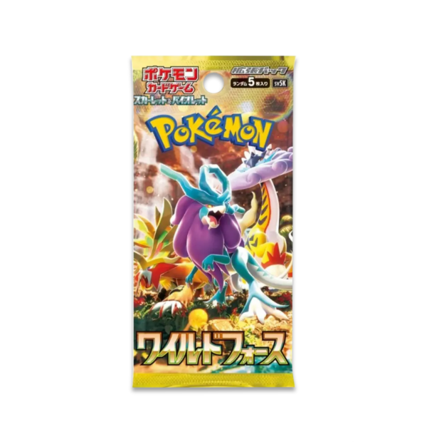 Pokemon Japanese Wild Force Booster Pack