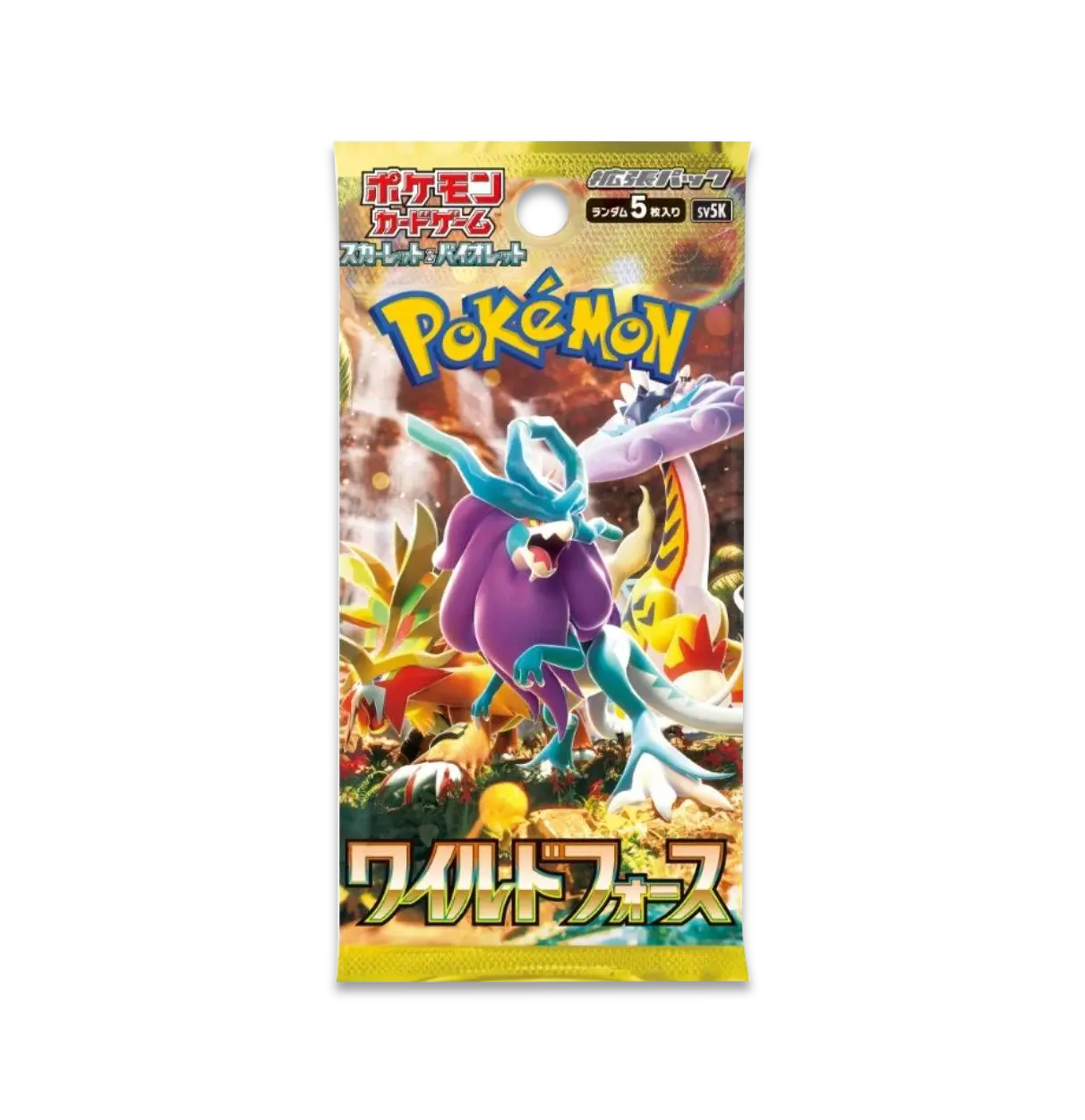 Pokemon Japanese Wild Force Booster Pack