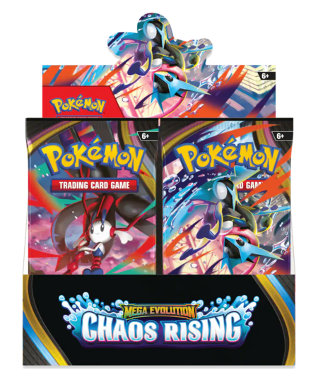 Pokemon Mega Evolutions Chaos Rising Booster Box - Image 2