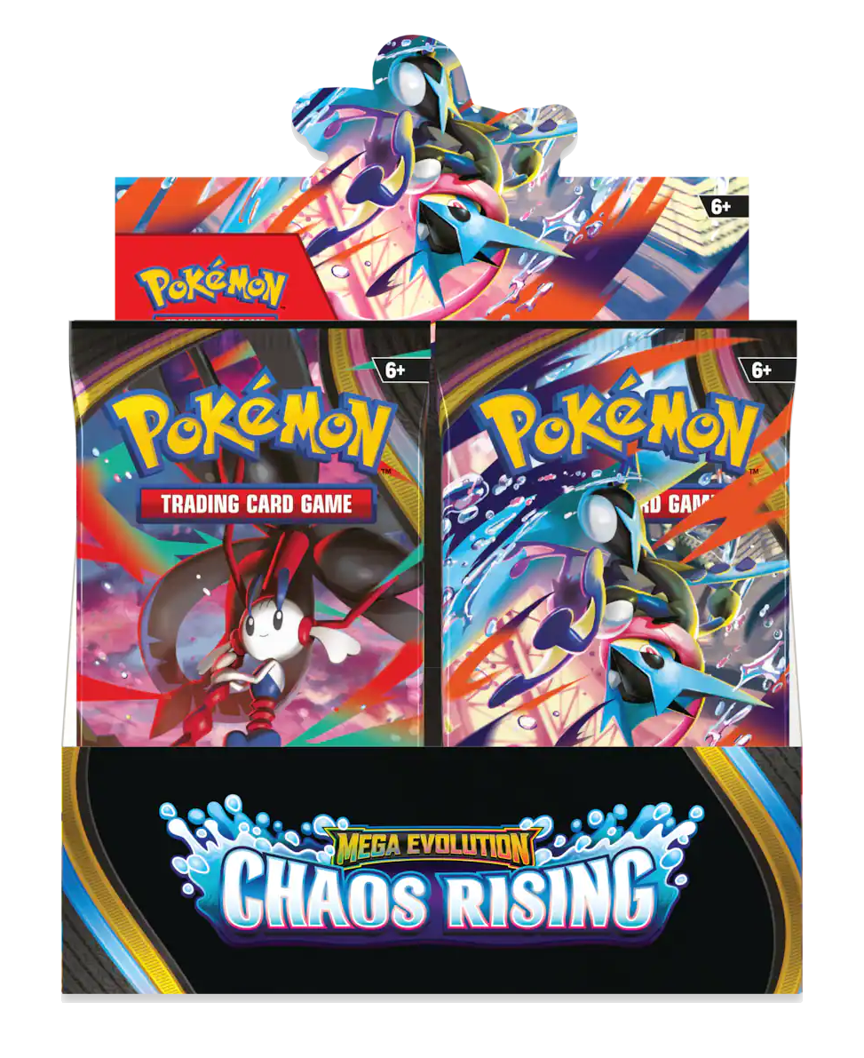 Pokemon Mega Evolutions Chaos Rising Booster Box - Image 2