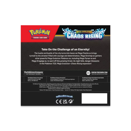 Pokemon Mega Evolutions Chaos Rising Booster Box - Image 3