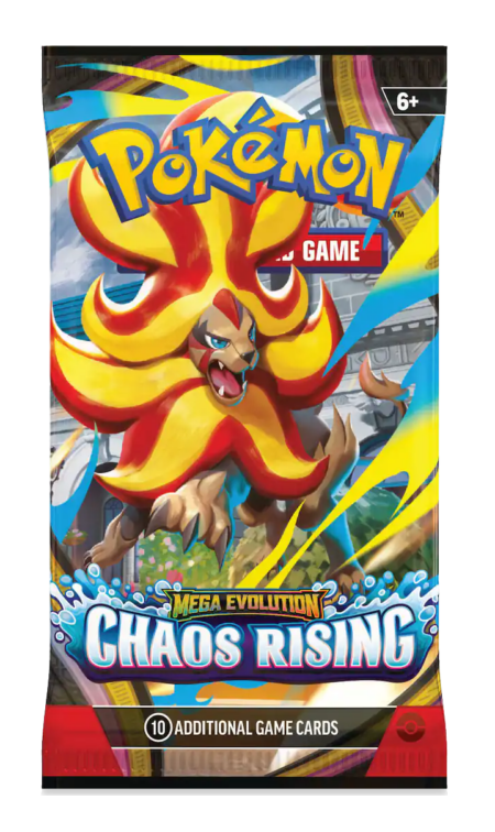 Pokemon Mega Evolutions Chaos Rising Booster Box - Image 7