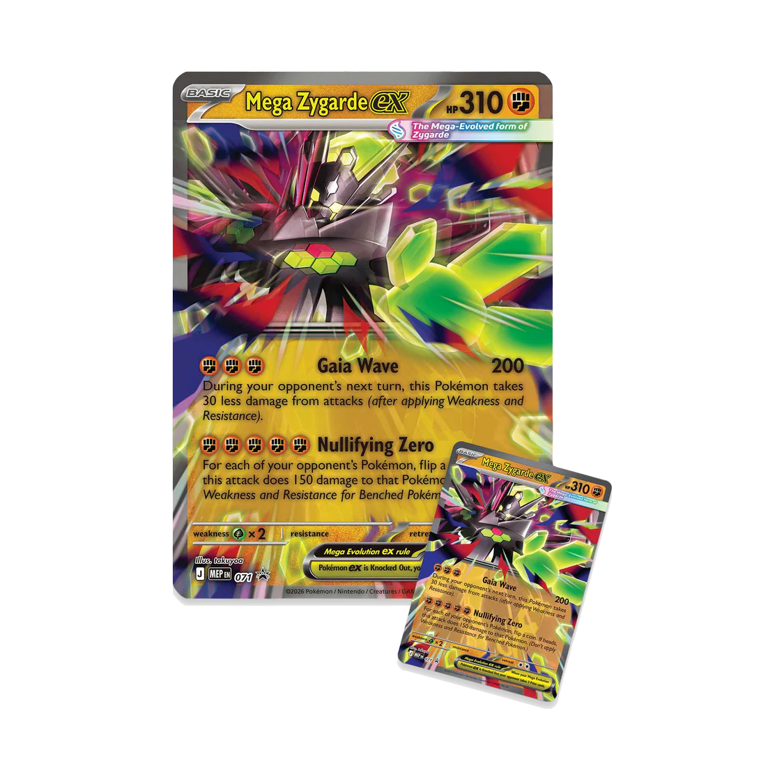 Pokemon Mega Zygarde ex Premium Collection - Image 4