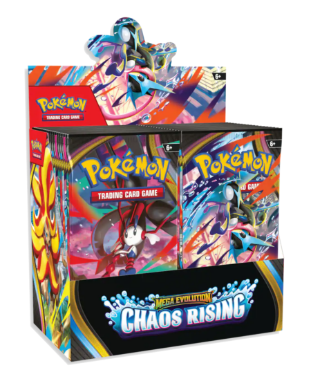 Pokemon Mega Evolutions Chaos Rising Booster Box