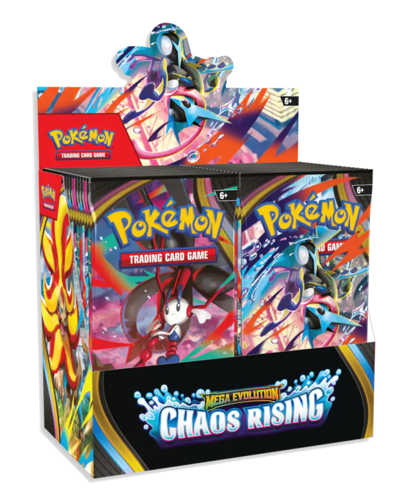 Pokemon Mega Evolutions Chaos Rising Booster Box