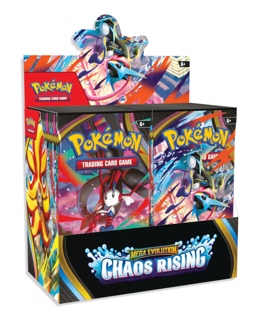Pokemon Mega Evolutions Chaos Rising Booster Box