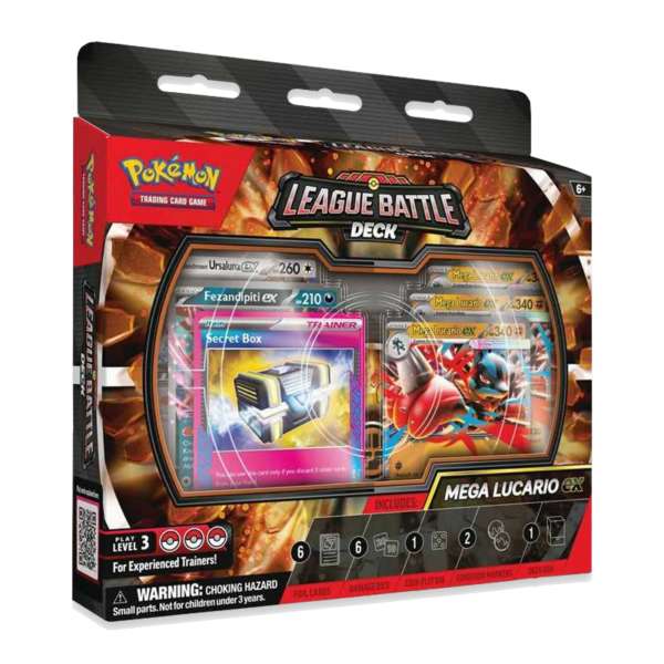 Pokemon Mega Lucario ex League Battle Decks