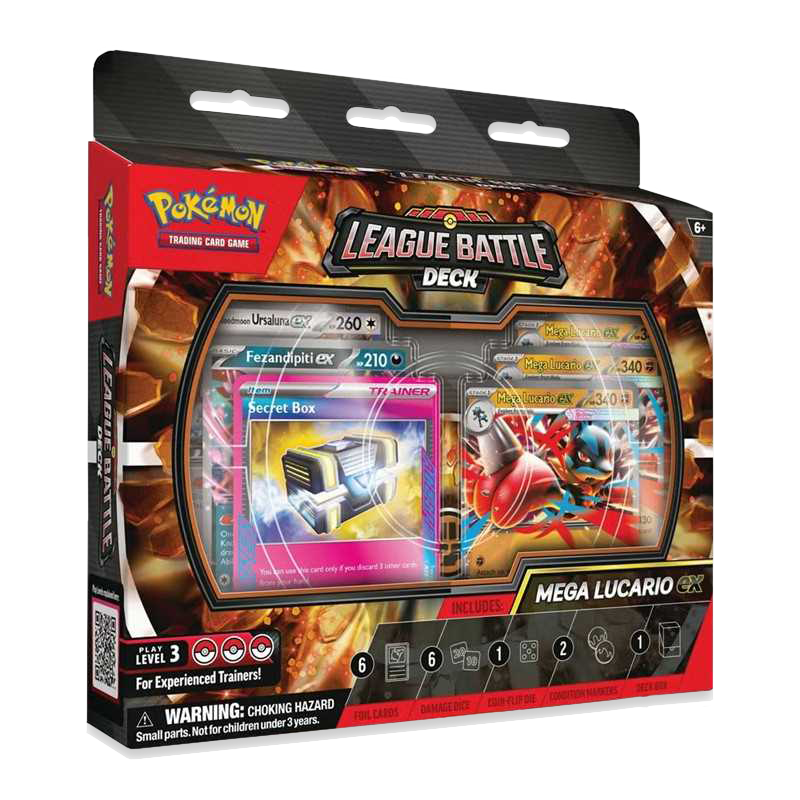 Pokemon Mega Lucario ex League Battle Decks