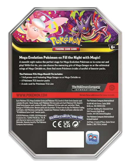 Pokemon Mega Moonlit Tin - Image 3