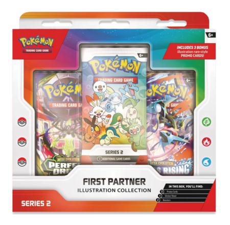 Pokemon First Partner Illustration Collection - Series 1