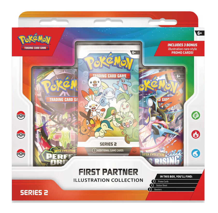 Pokemon First Partner Illustration Collection - Series 1
