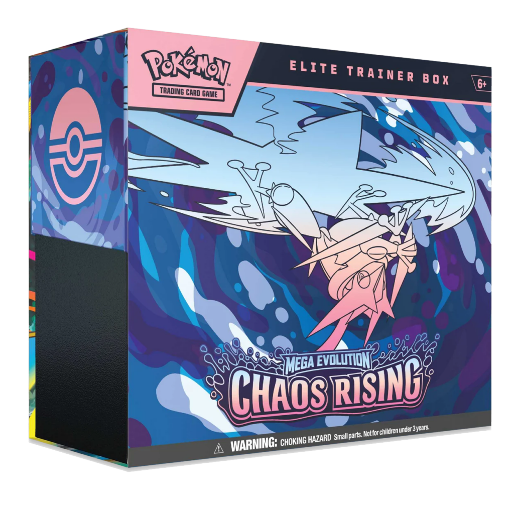 Pokemon Mega Evolutions Chaos Rising Elite Trainer Box