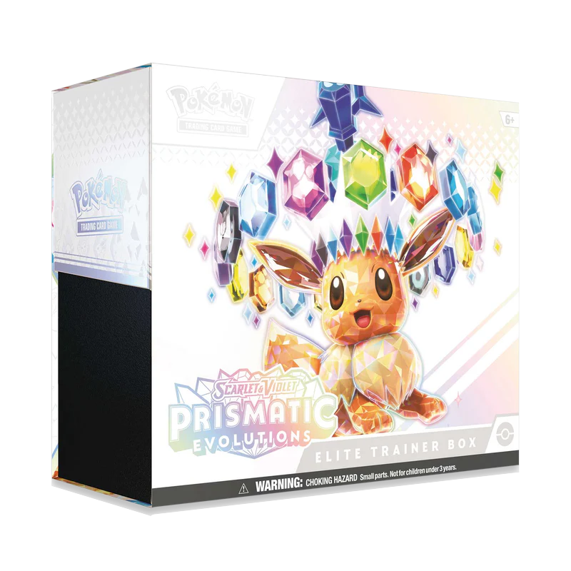 Pokemon Prismatic Evolutions Elite Trainer Box