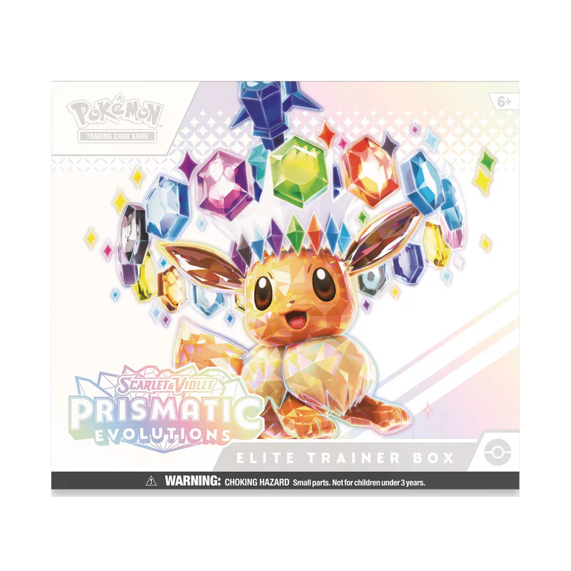 Pokemon Prismatic Evolutions Elite Trainer Box