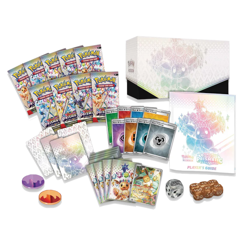 Pokemon Prismatic Evolutions Elite Trainer Box
