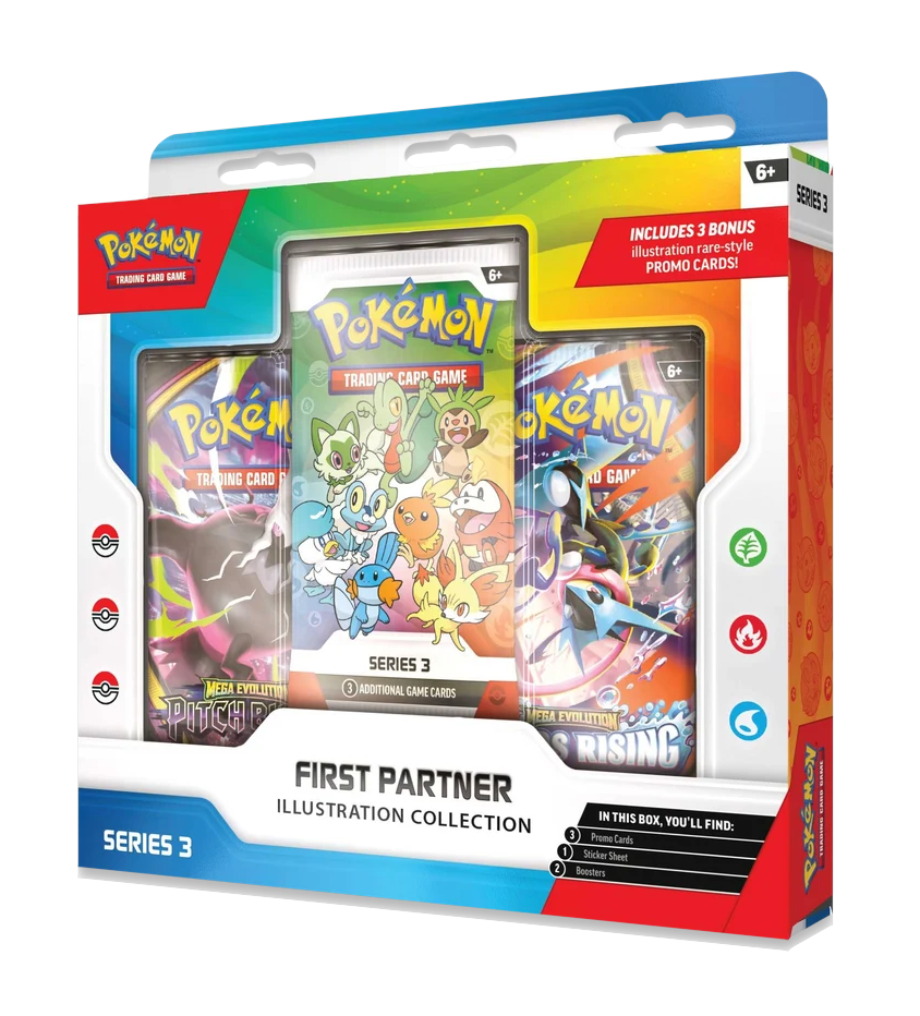 Pokemon First Partner Illustration Collection Series 3