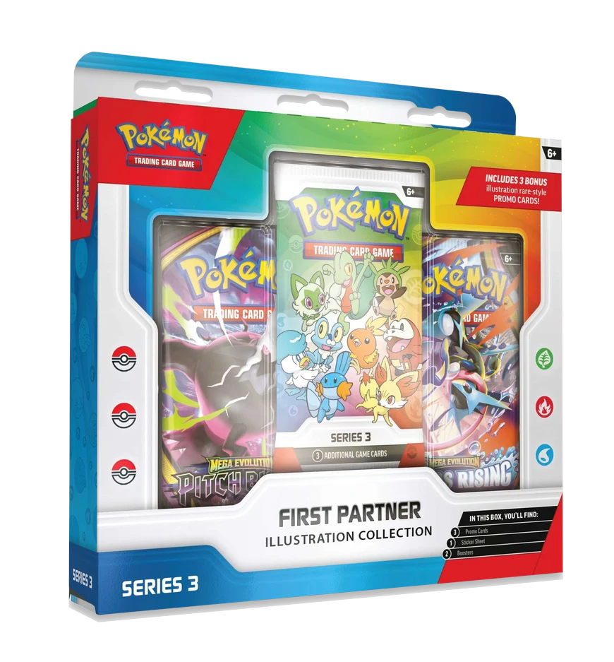 Pokemon First Partner Illustration Collection Series 3