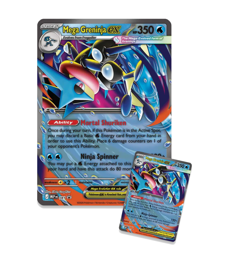 Pokemon Mega Greninja ex Premium Collection - Image 4