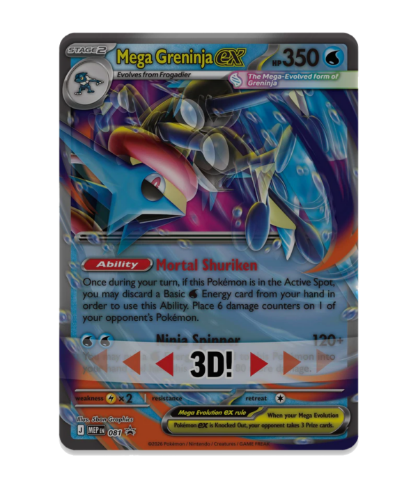 Pokemon Mega Greninja ex Premium Collection