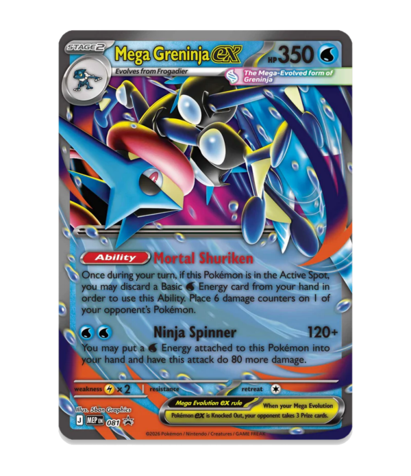 Pokemon Mega Greninja ex Premium Collection