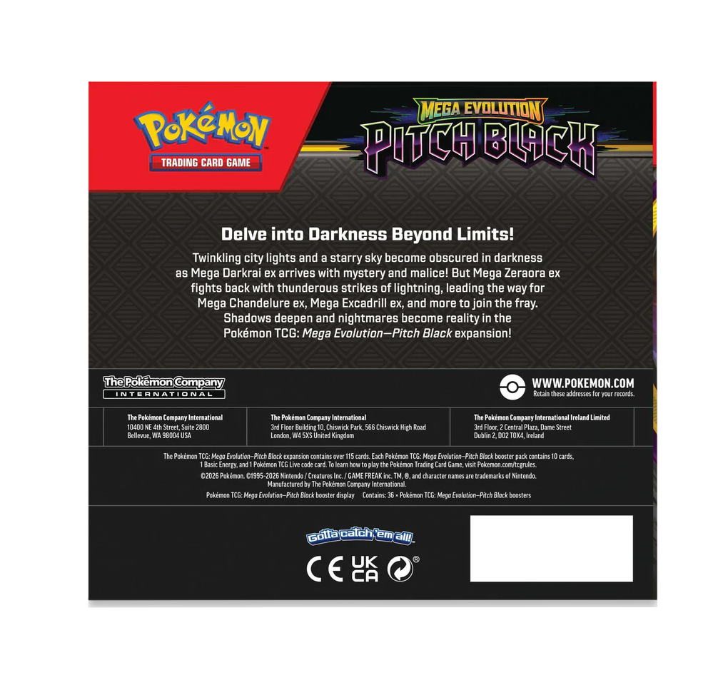 Pokemon Pitch Black Booster Box - Image 3
