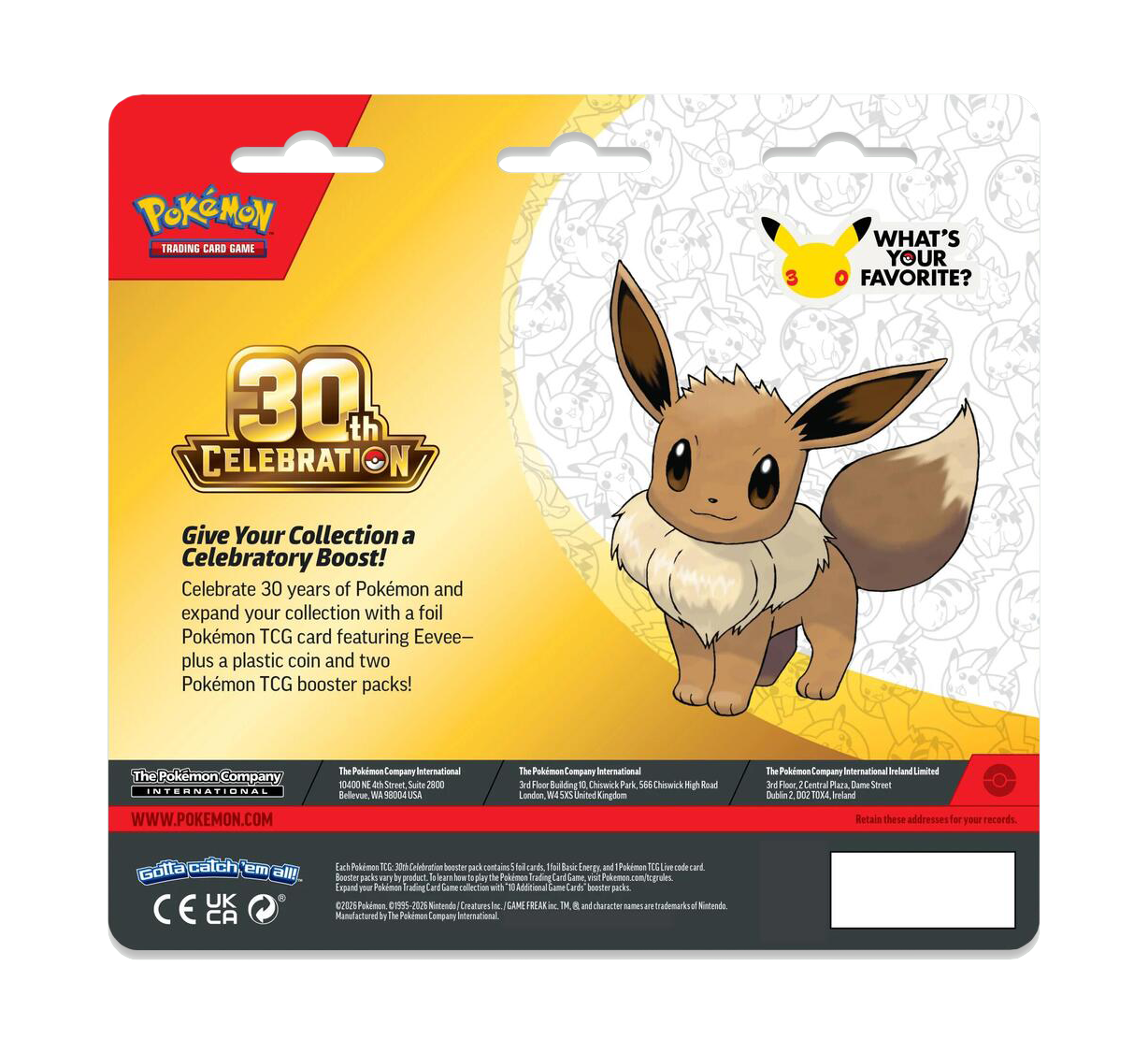 Pokemon 30th Celebration 2-Pack Blister - Image 2