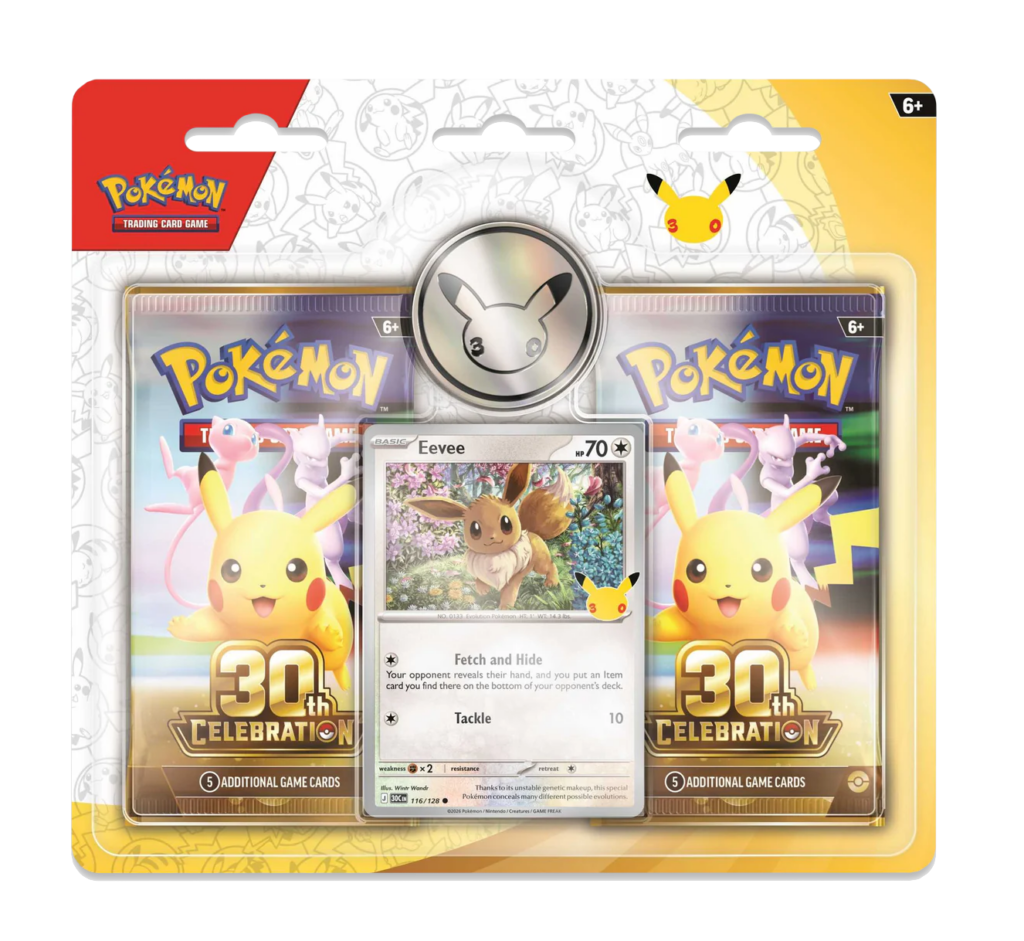 Pokemon 30th Celebration 2-Pack Blister