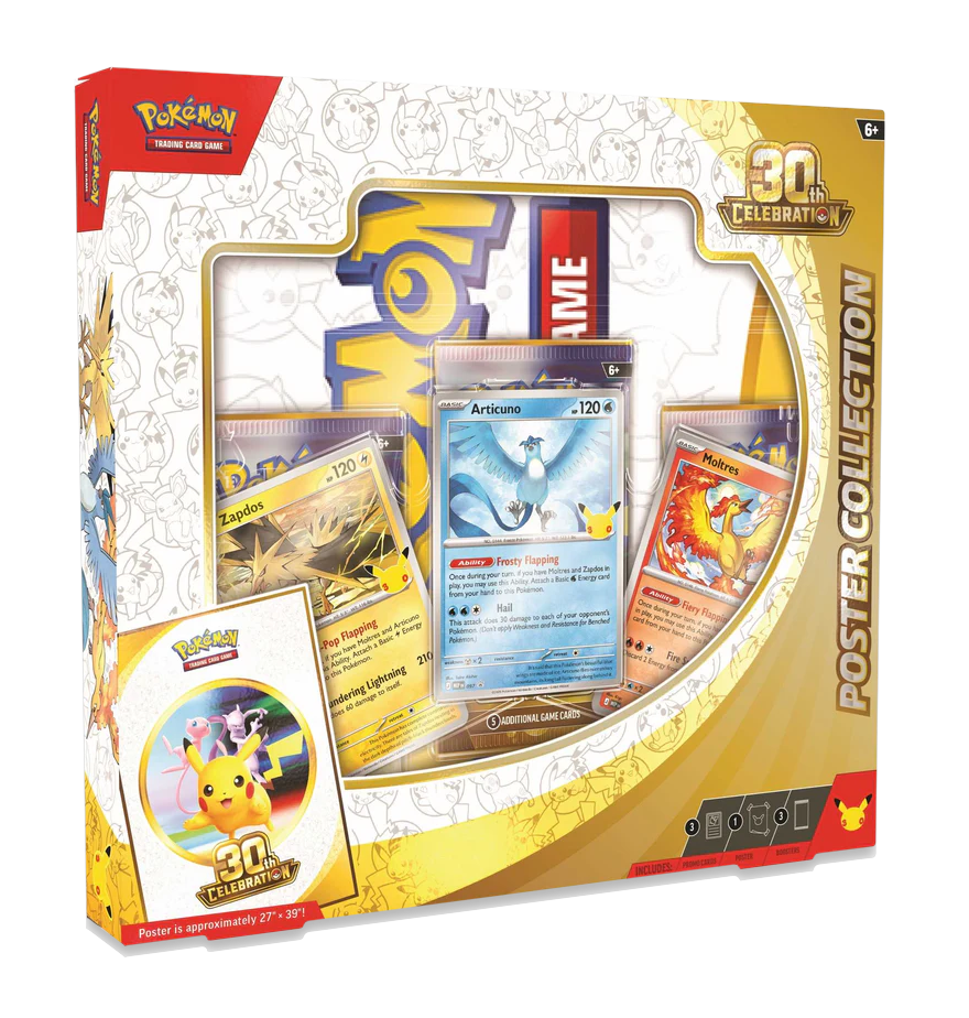 Pokemon 30th Celebration Poster Collection