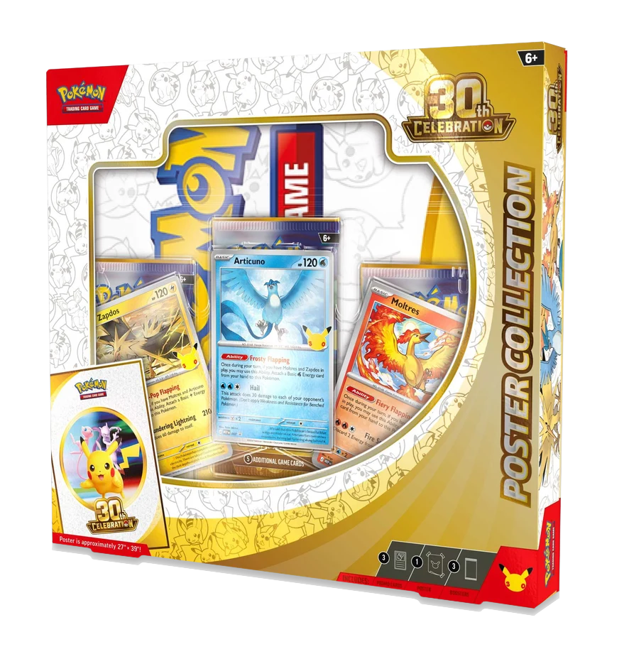 Pokemon 30th Celebration Poster Collection