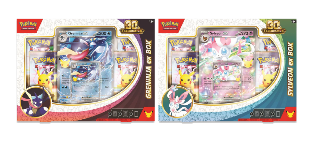 Pokemon 30th Celebration ex Box