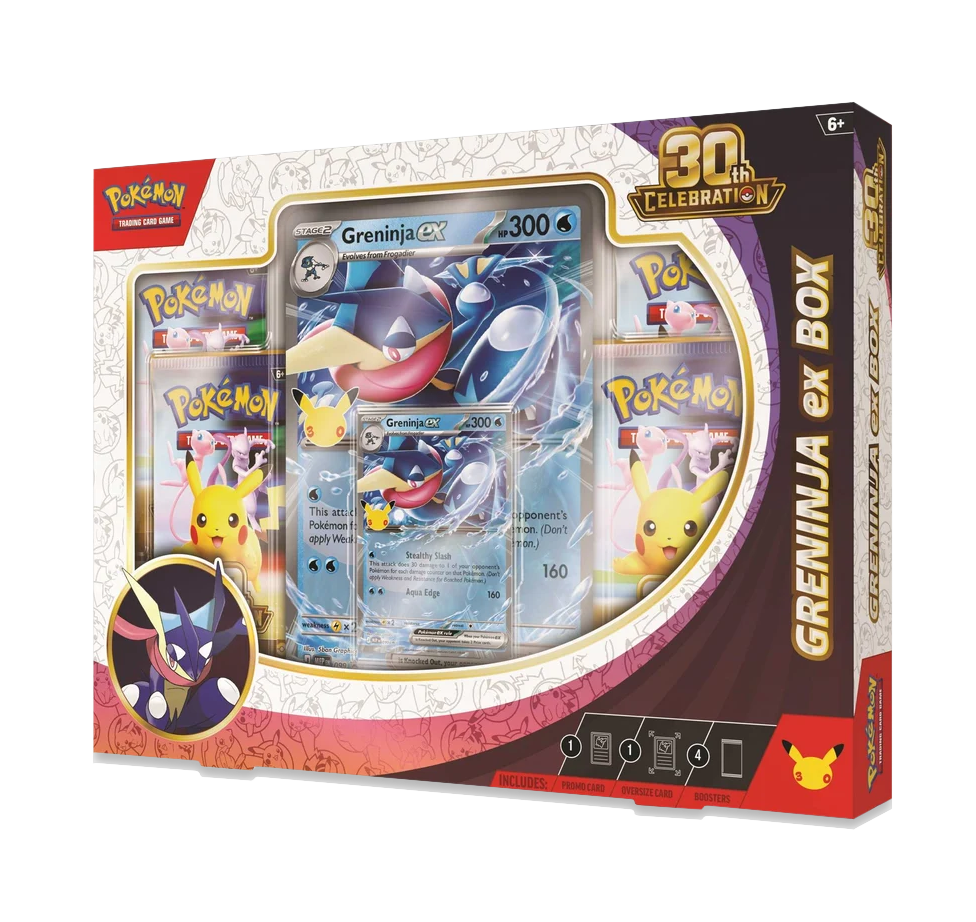 30th Celebration Greninja ex Box