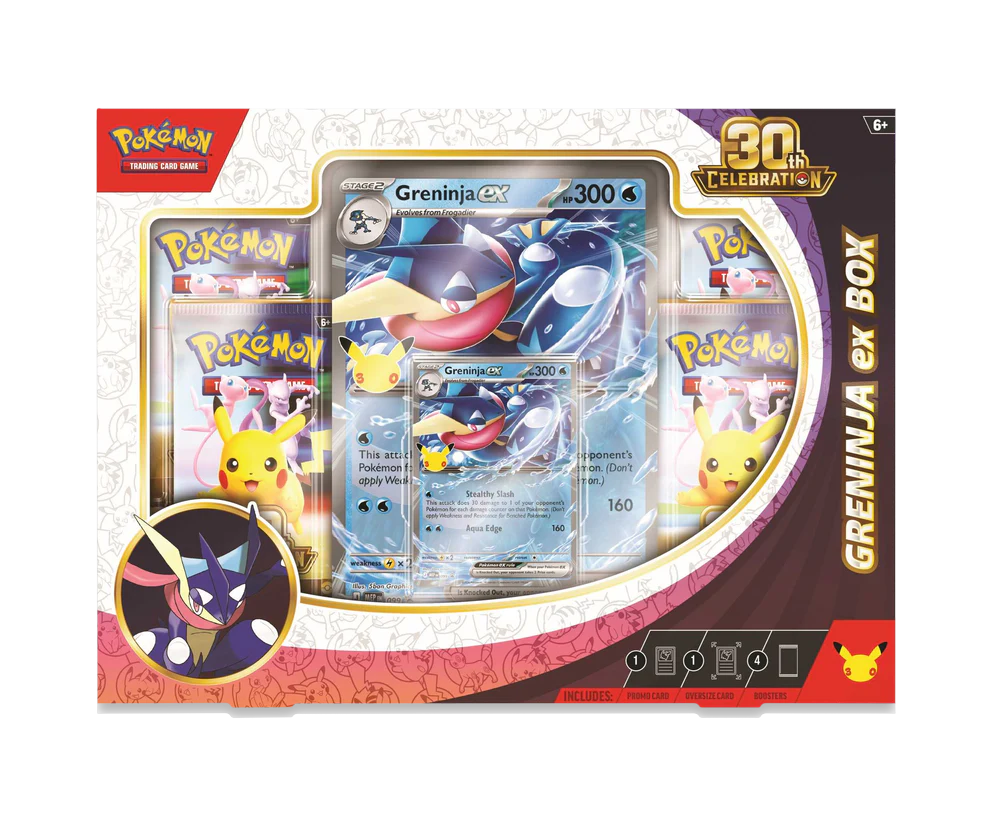Pokemon 30th Celebration ex Box