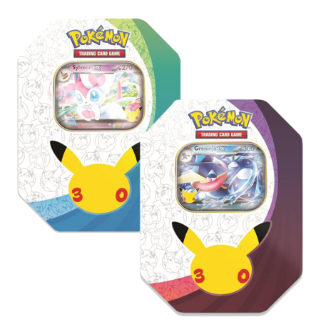 Pokemon 30th Celebration ex Tin