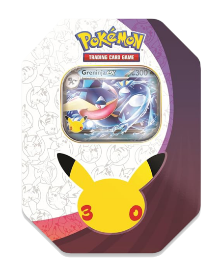 30th Celebration Greninja ex Tin