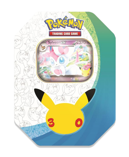 30th Celebration Sylveon ex Tin